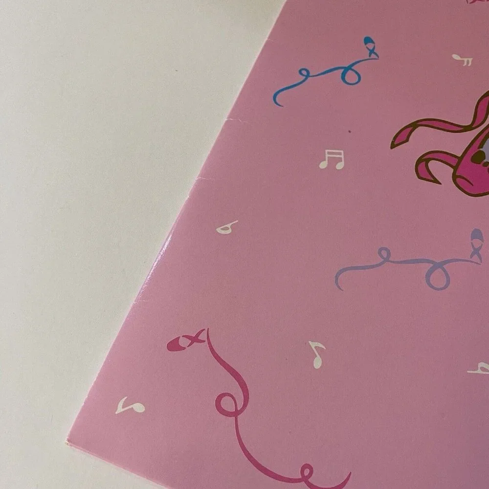Vintage Sanrio 1989 Folder Petit Plie Ballet Slippers Pocket Portfolio